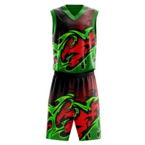 Neon Rage Basketball kit
